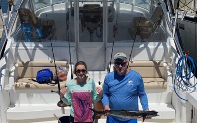 Caught her first Sailfish in Stuart!